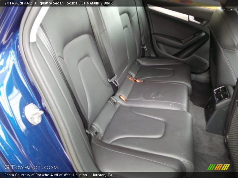 Scuba Blue Metallic / Black 2014 Audi A4 2.0T quattro Sedan