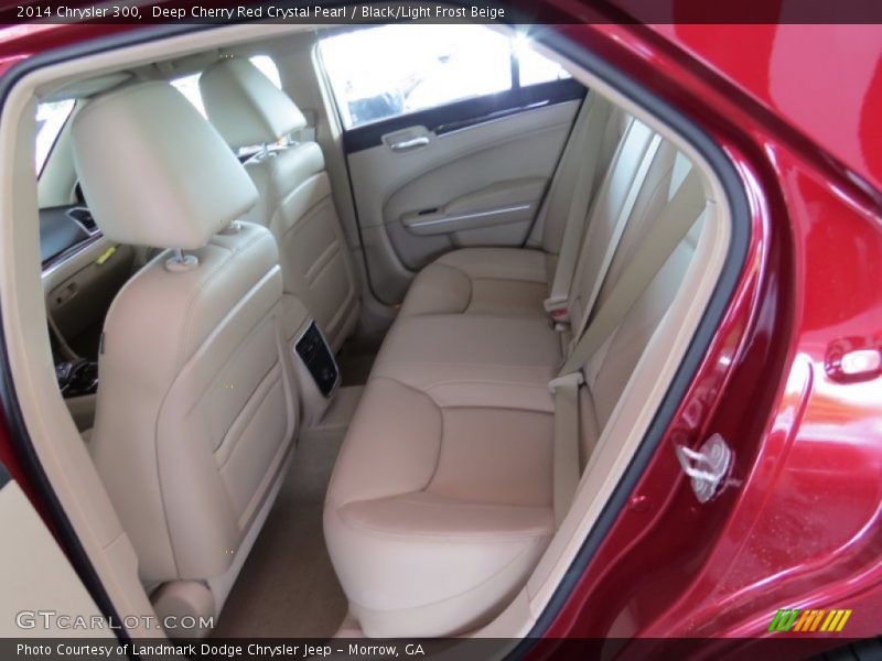 Deep Cherry Red Crystal Pearl / Black/Light Frost Beige 2014 Chrysler 300