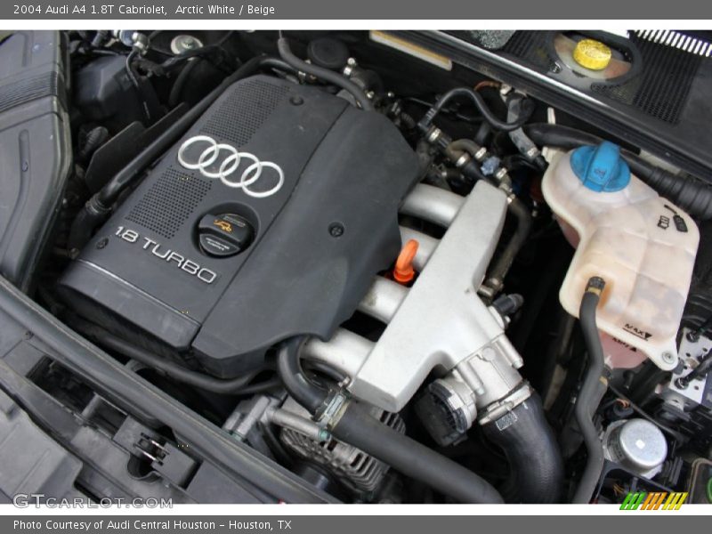Arctic White / Beige 2004 Audi A4 1.8T Cabriolet