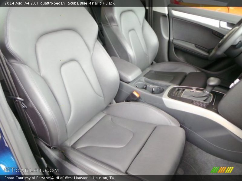 Scuba Blue Metallic / Black 2014 Audi A4 2.0T quattro Sedan