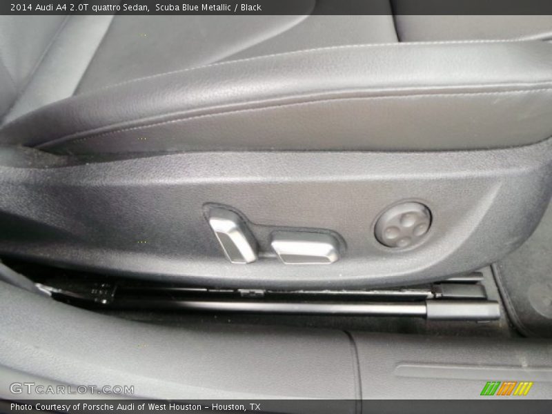 Scuba Blue Metallic / Black 2014 Audi A4 2.0T quattro Sedan
