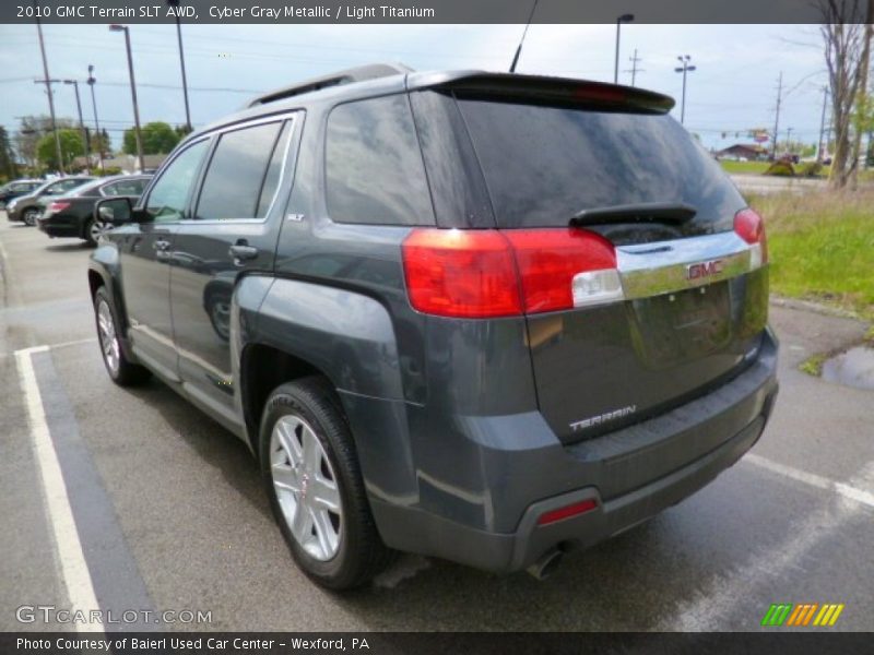 Cyber Gray Metallic / Light Titanium 2010 GMC Terrain SLT AWD