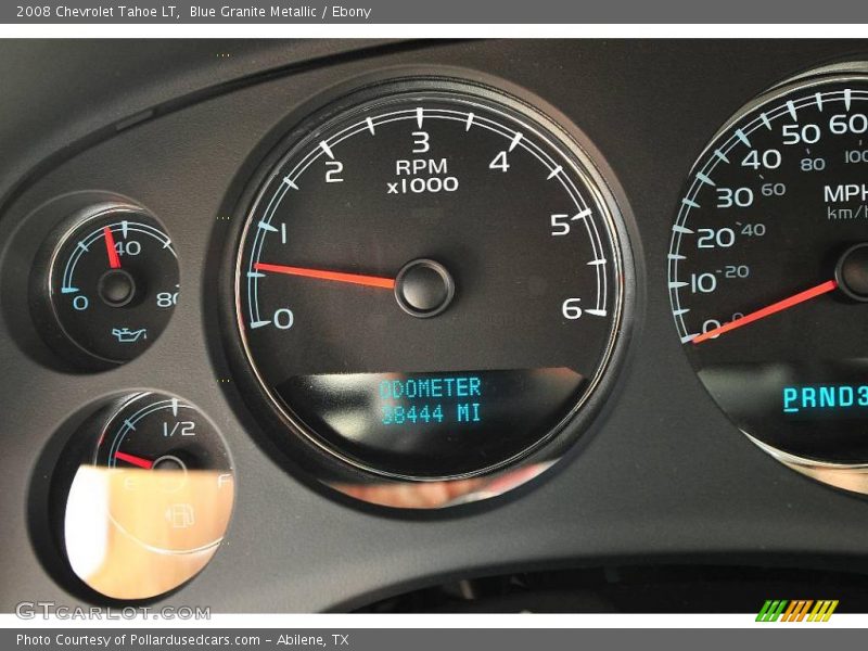 Blue Granite Metallic / Ebony 2008 Chevrolet Tahoe LT
