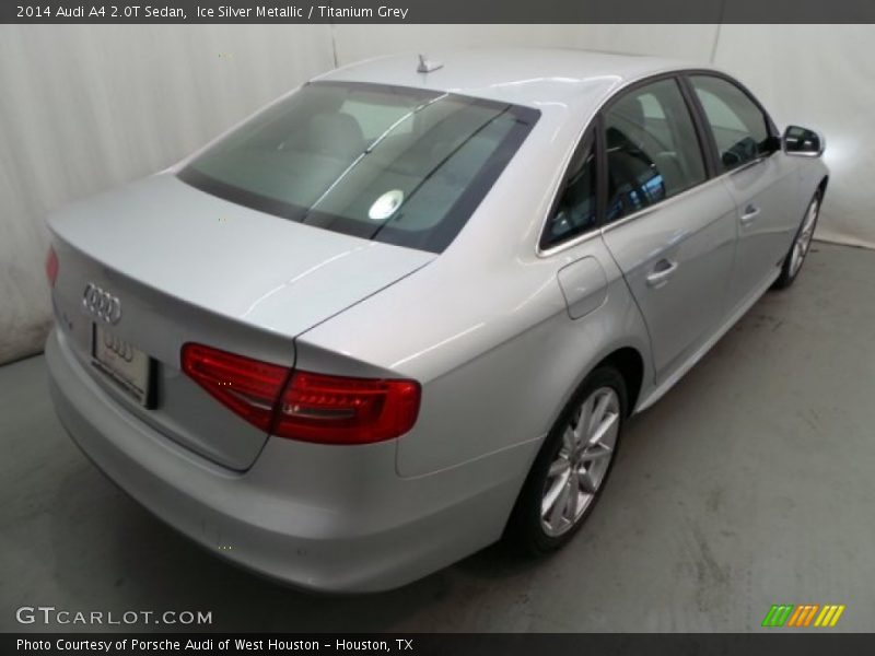 Ice Silver Metallic / Titanium Grey 2014 Audi A4 2.0T Sedan