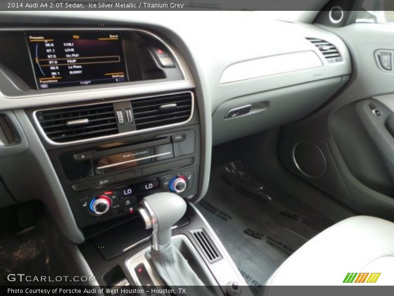 Ice Silver Metallic / Titanium Grey 2014 Audi A4 2.0T Sedan