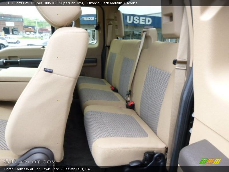 Tuxedo Black Metallic / Adobe 2013 Ford F250 Super Duty XLT SuperCab 4x4