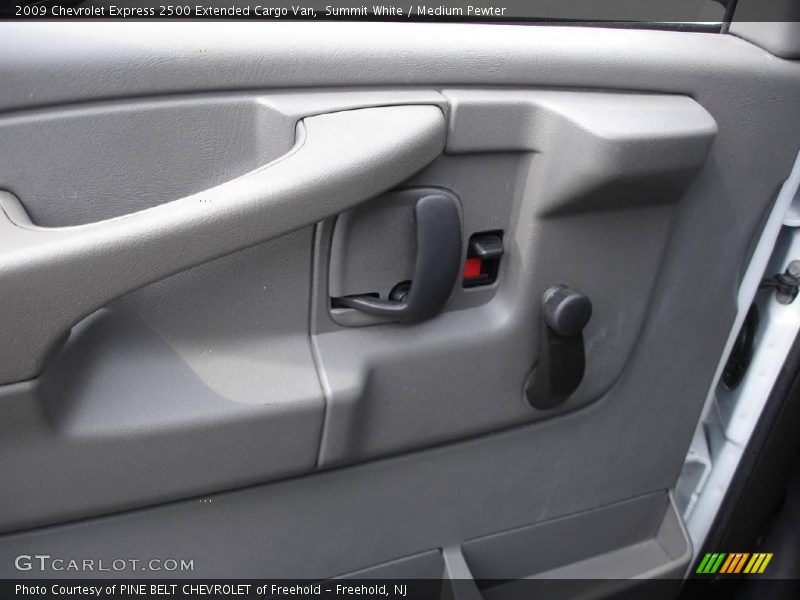 Summit White / Medium Pewter 2009 Chevrolet Express 2500 Extended Cargo Van
