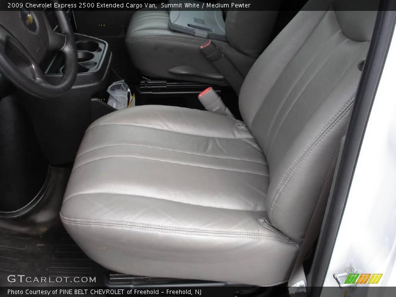 Summit White / Medium Pewter 2009 Chevrolet Express 2500 Extended Cargo Van