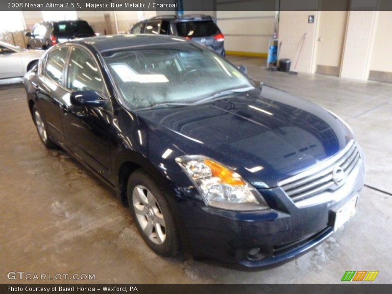 Majestic Blue Metallic / Charcoal 2008 Nissan Altima 2.5 S