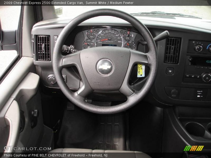 Summit White / Medium Pewter 2009 Chevrolet Express 2500 Extended Cargo Van