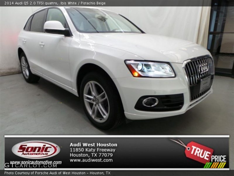 Ibis White / Pistachio Beige 2014 Audi Q5 2.0 TFSI quattro