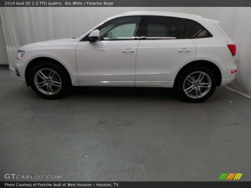 Ibis White / Pistachio Beige 2014 Audi Q5 2.0 TFSI quattro