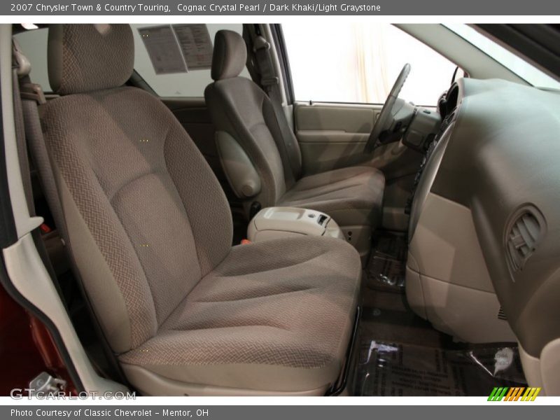 Front Seat of 2007 Town & Country Touring