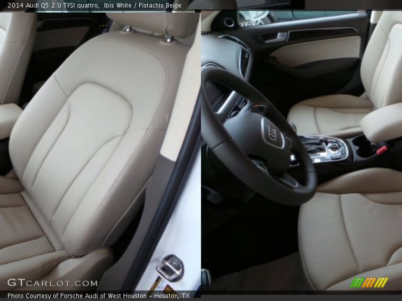Ibis White / Pistachio Beige 2014 Audi Q5 2.0 TFSI quattro