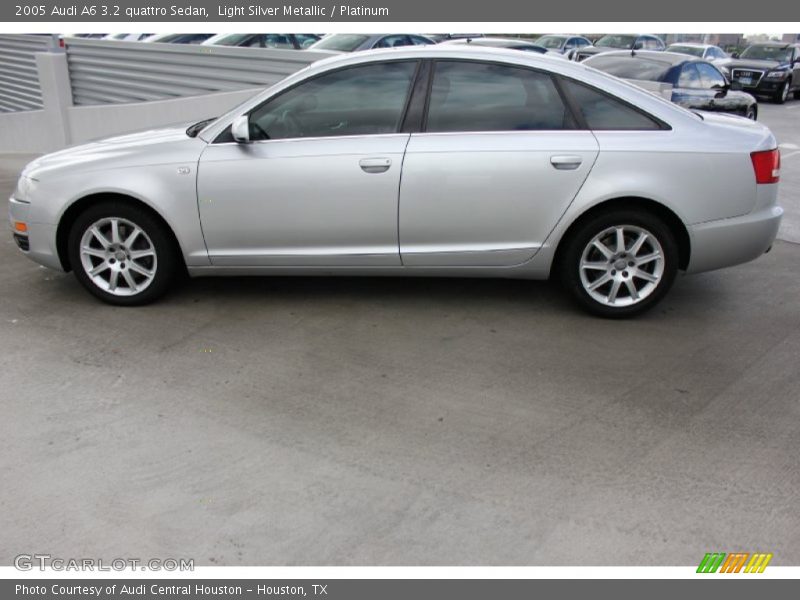 Light Silver Metallic / Platinum 2005 Audi A6 3.2 quattro Sedan