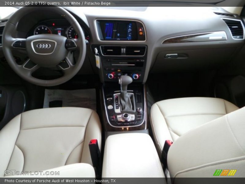 Ibis White / Pistachio Beige 2014 Audi Q5 2.0 TFSI quattro
