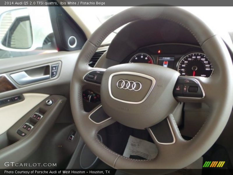 Ibis White / Pistachio Beige 2014 Audi Q5 2.0 TFSI quattro