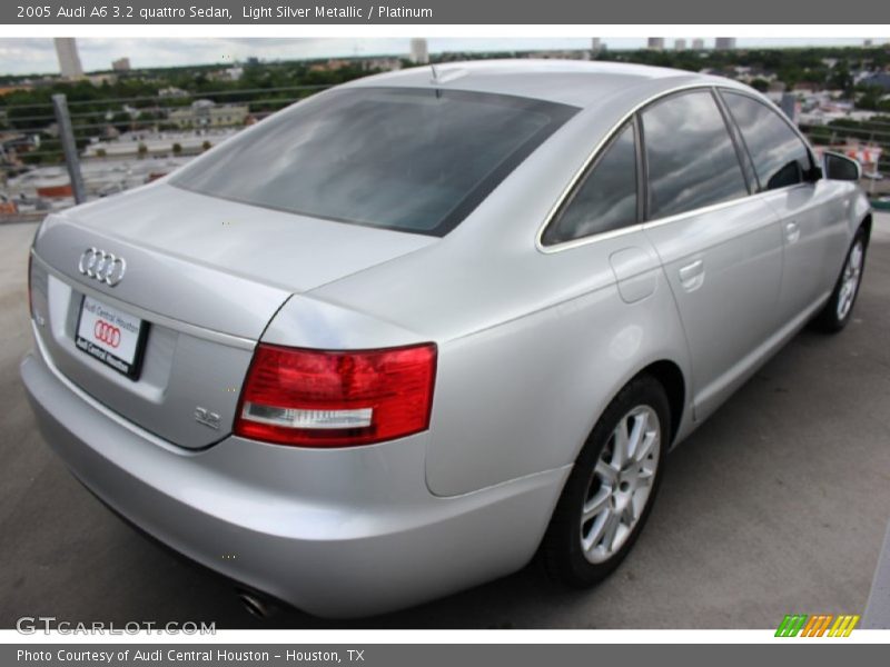 Light Silver Metallic / Platinum 2005 Audi A6 3.2 quattro Sedan