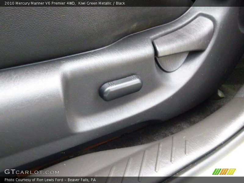 Kiwi Green Metallic / Black 2010 Mercury Mariner V6 Premier 4WD
