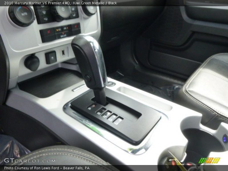 Kiwi Green Metallic / Black 2010 Mercury Mariner V6 Premier 4WD