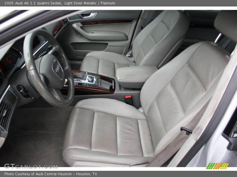 Light Silver Metallic / Platinum 2005 Audi A6 3.2 quattro Sedan