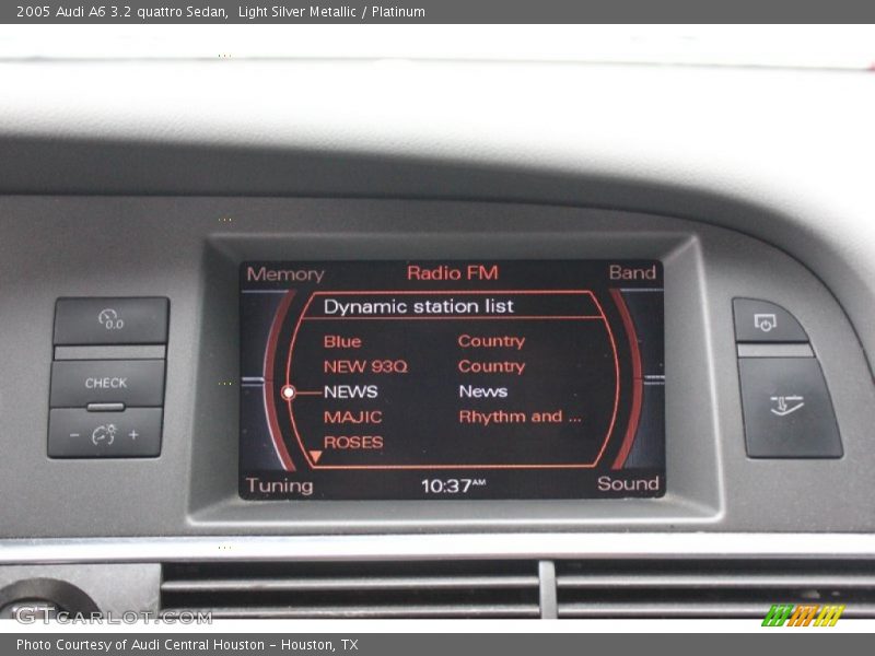 Light Silver Metallic / Platinum 2005 Audi A6 3.2 quattro Sedan