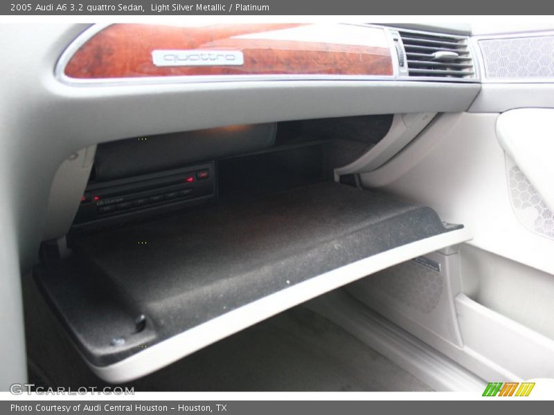 Light Silver Metallic / Platinum 2005 Audi A6 3.2 quattro Sedan
