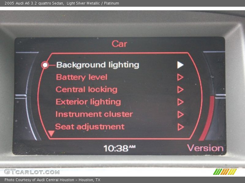 Light Silver Metallic / Platinum 2005 Audi A6 3.2 quattro Sedan