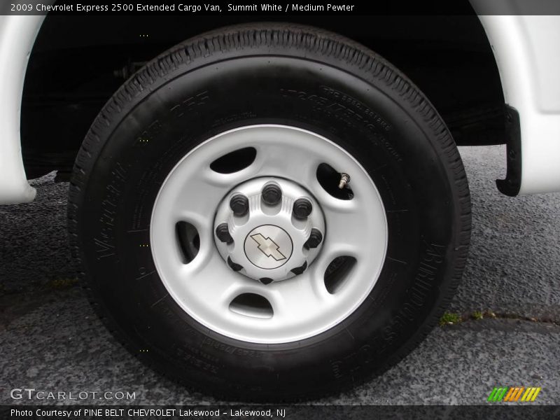 Summit White / Medium Pewter 2009 Chevrolet Express 2500 Extended Cargo Van