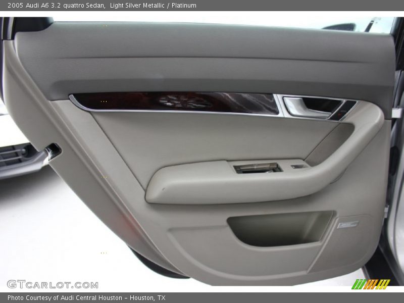 Light Silver Metallic / Platinum 2005 Audi A6 3.2 quattro Sedan
