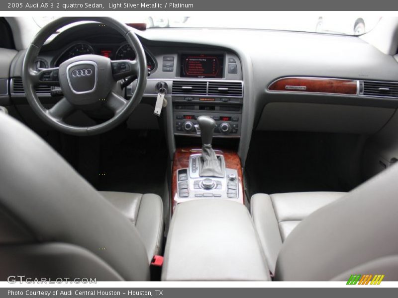 Light Silver Metallic / Platinum 2005 Audi A6 3.2 quattro Sedan