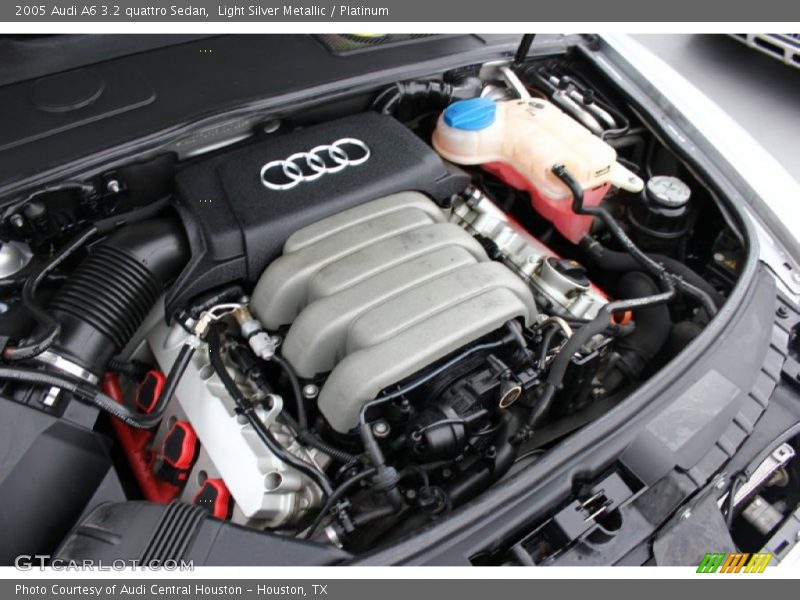 Light Silver Metallic / Platinum 2005 Audi A6 3.2 quattro Sedan