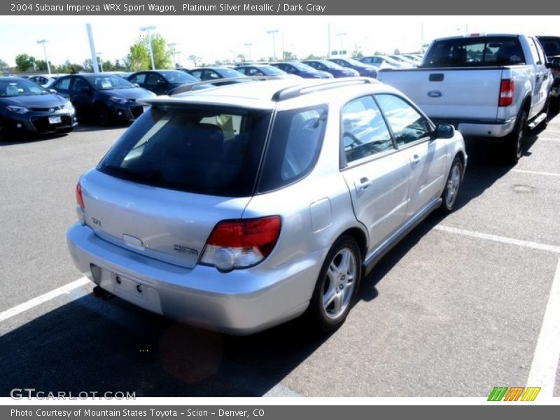 Platinum Silver Metallic / Dark Gray 2004 Subaru Impreza WRX Sport Wagon