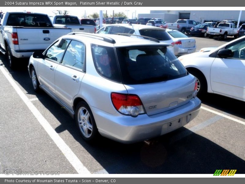 Platinum Silver Metallic / Dark Gray 2004 Subaru Impreza WRX Sport Wagon