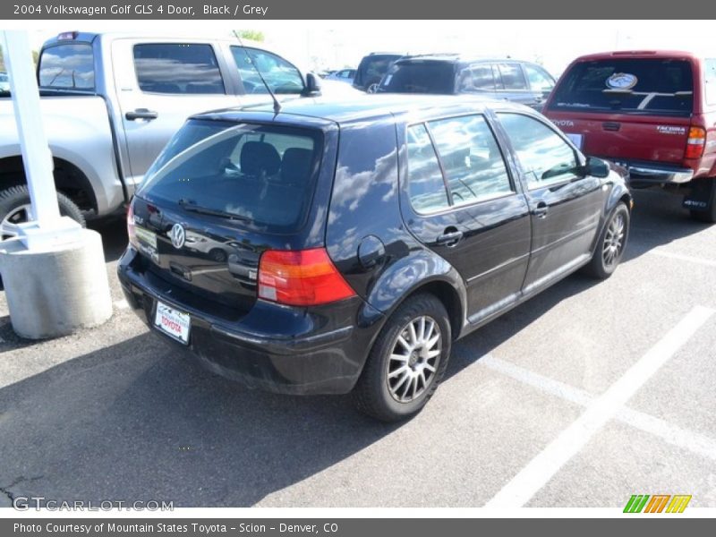 Black / Grey 2004 Volkswagen Golf GLS 4 Door