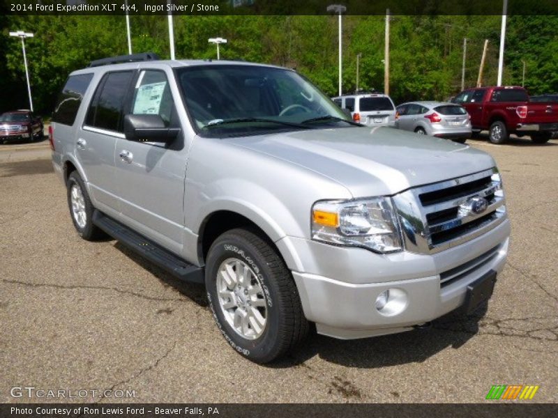 Ingot Silver / Stone 2014 Ford Expedition XLT 4x4