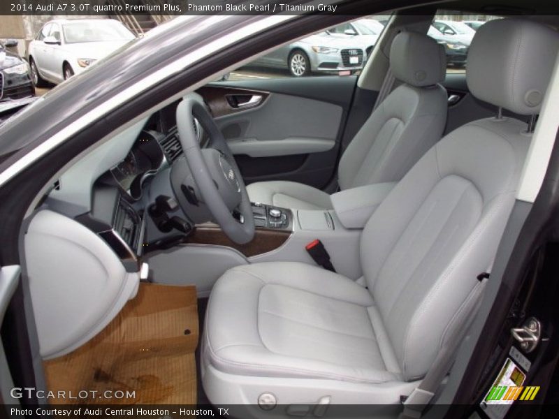 Front Seat of 2014 A7 3.0T quattro Premium Plus