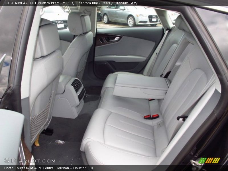 Rear Seat of 2014 A7 3.0T quattro Premium Plus