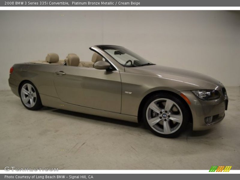 Front 3/4 View of 2008 3 Series 335i Convertible