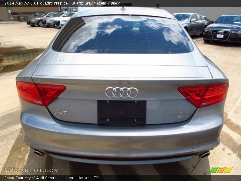 Quartz Gray Metallic / Black 2014 Audi A7 3.0T quattro Prestige