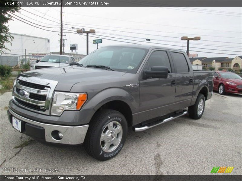 Sterling Grey / Steel Grey 2014 Ford F150 XLT SuperCrew