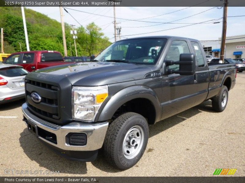 Magnetic / Steel 2015 Ford F250 Super Duty XL Super Cab 4x4
