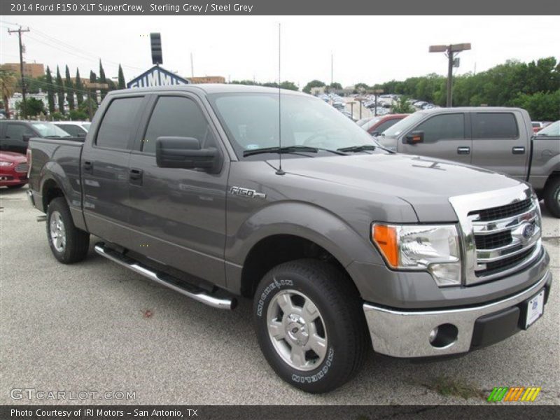 Sterling Grey / Steel Grey 2014 Ford F150 XLT SuperCrew