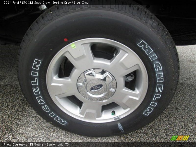 Sterling Grey / Steel Grey 2014 Ford F150 XLT SuperCrew