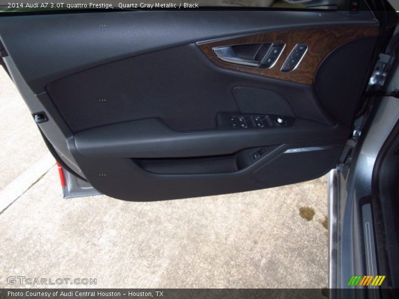 Quartz Gray Metallic / Black 2014 Audi A7 3.0T quattro Prestige