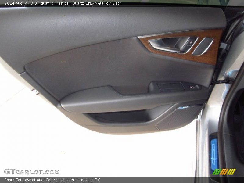 Quartz Gray Metallic / Black 2014 Audi A7 3.0T quattro Prestige