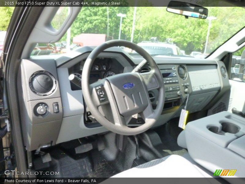 Magnetic / Steel 2015 Ford F250 Super Duty XL Super Cab 4x4