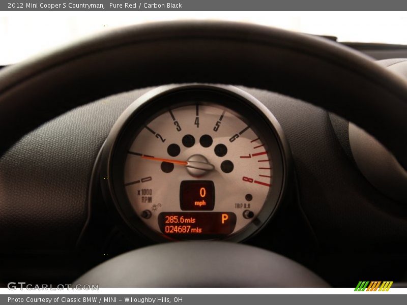 Pure Red / Carbon Black 2012 Mini Cooper S Countryman