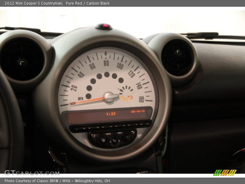 Pure Red / Carbon Black 2012 Mini Cooper S Countryman