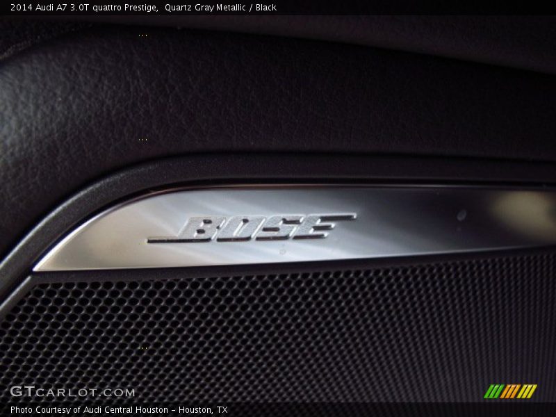 Quartz Gray Metallic / Black 2014 Audi A7 3.0T quattro Prestige